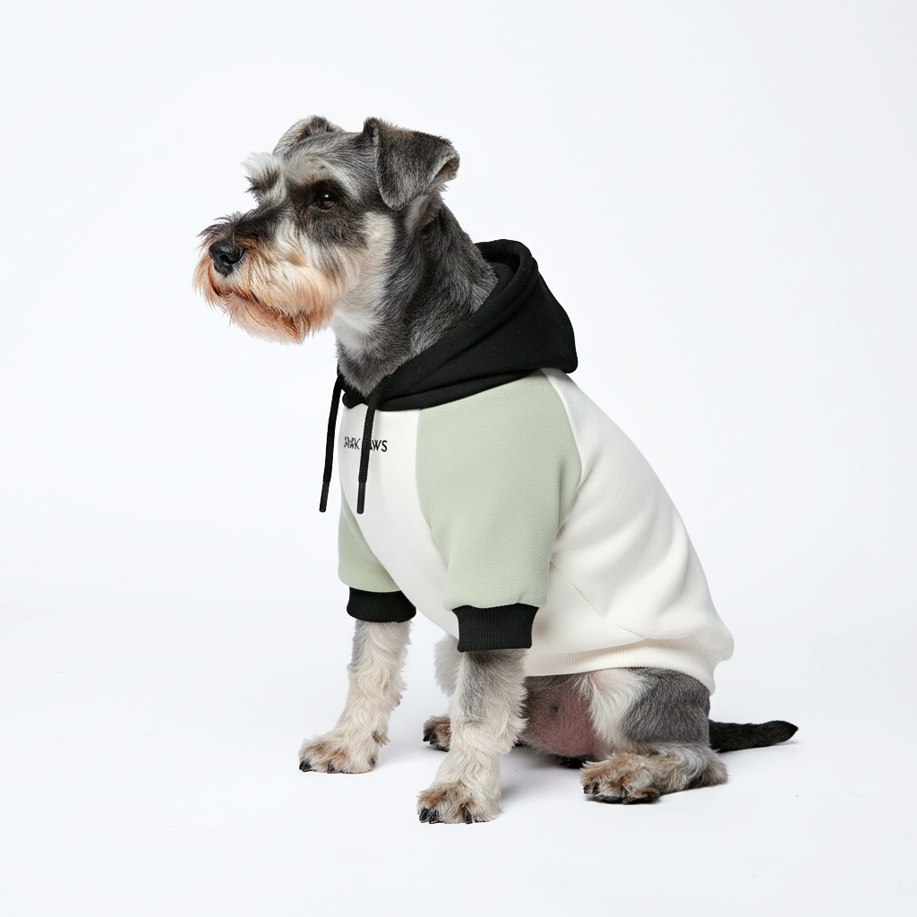 Olive Cream Hoodie||size:M