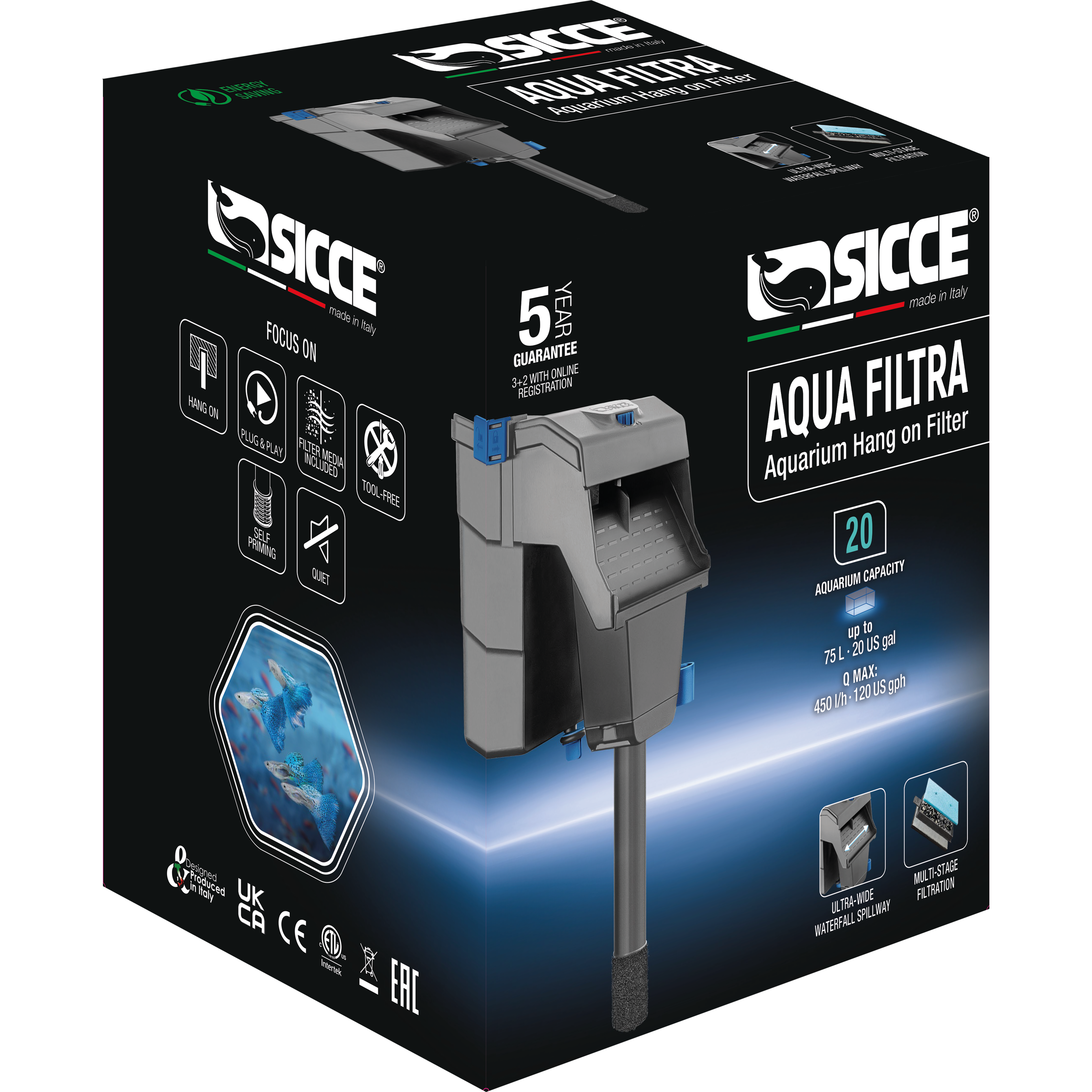 Hang-On-Back Aquarium Filter product image 11