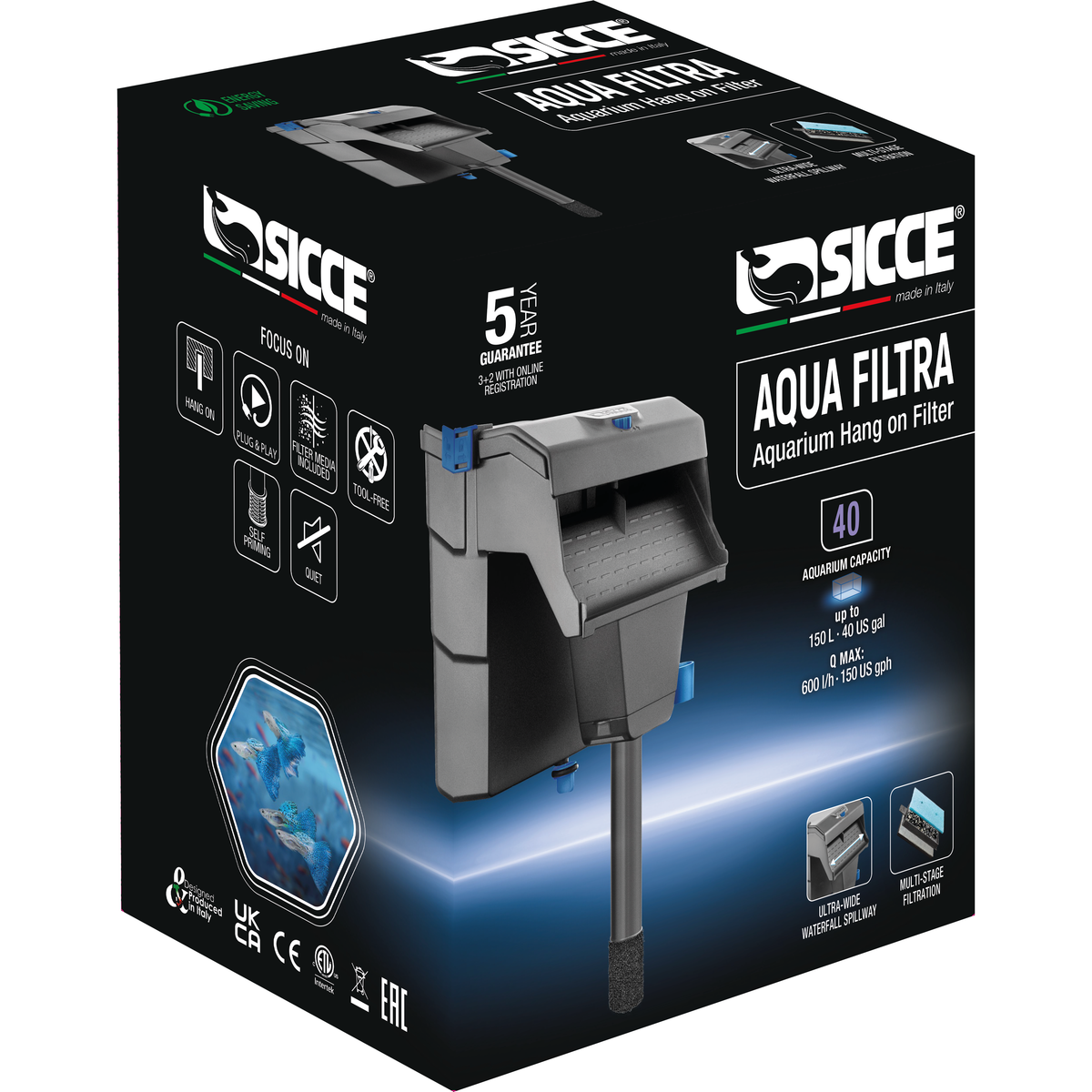 Hang-On-Back Aquarium Filter product image 12