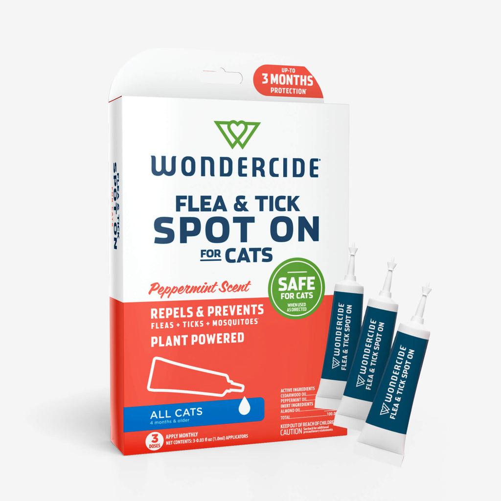 Wondercide Flea & Tick Spot On for Dogs + Cats - All cats