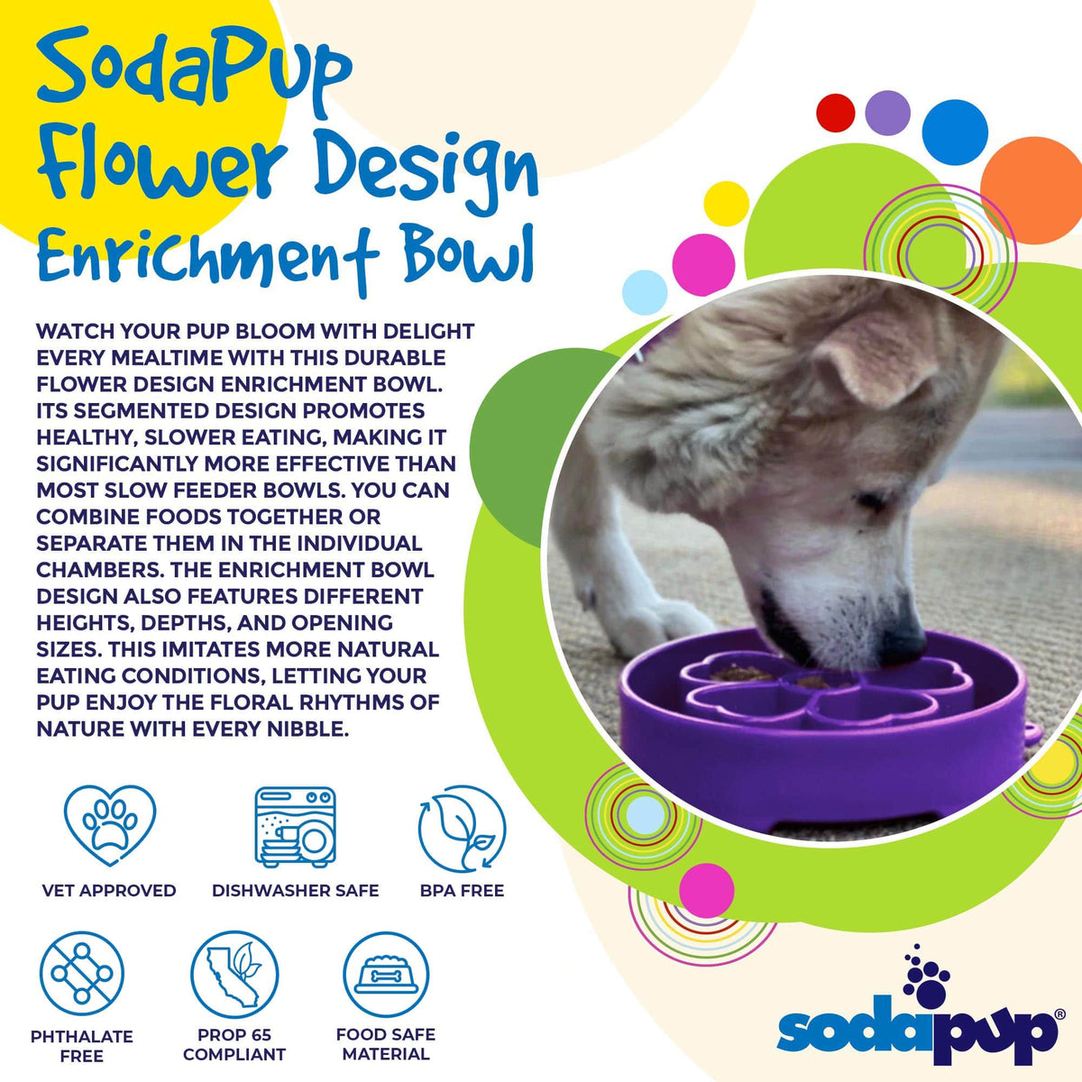 Slow Feeder Dog Bowl product image 4