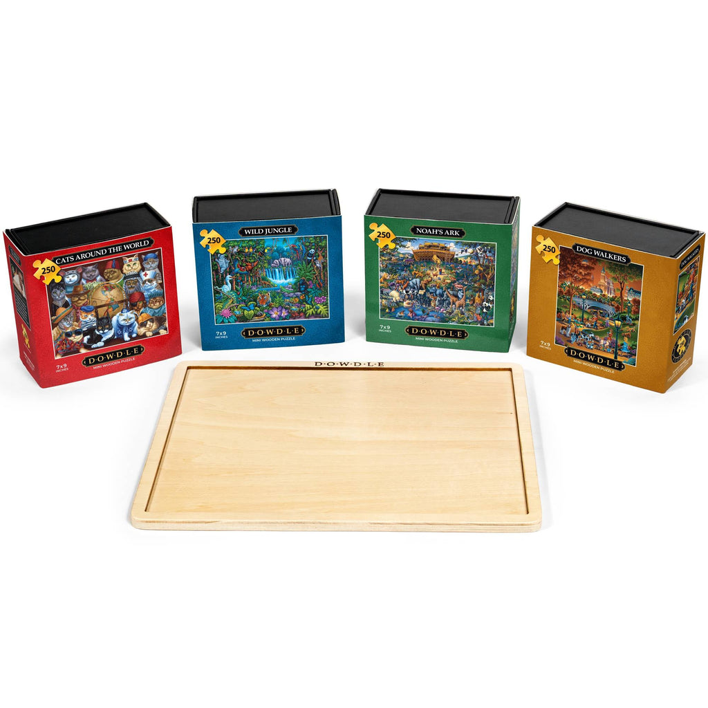 Mini Wooden Puzzle Set product image 2