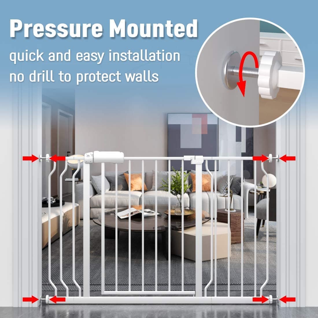 Extra-Wide Pet and Baby Gate product image 11