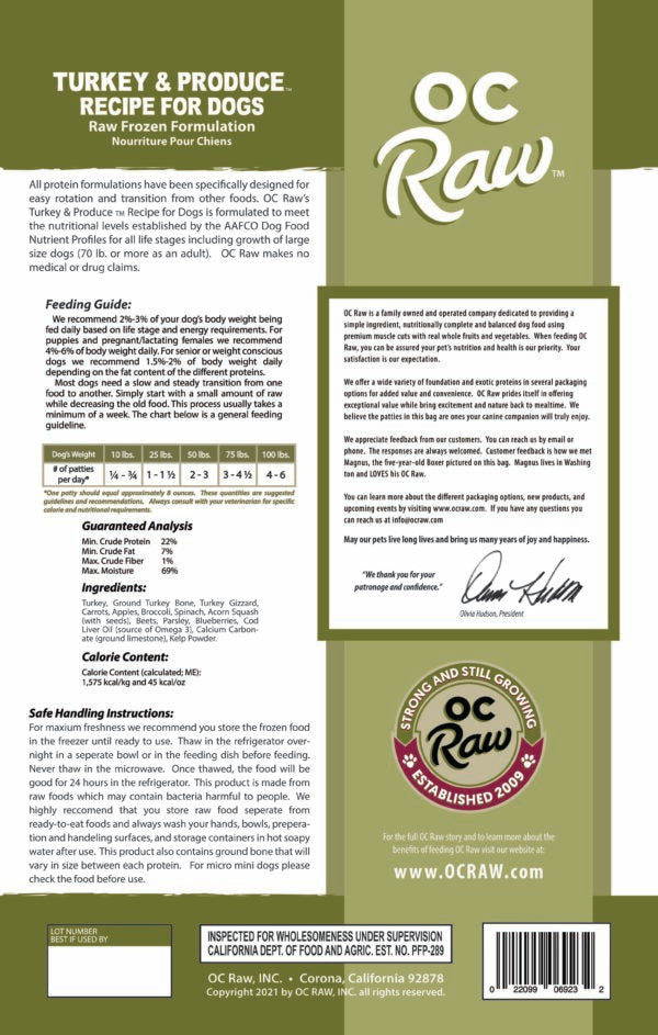 Frozen Raw Dog Food product image 4
