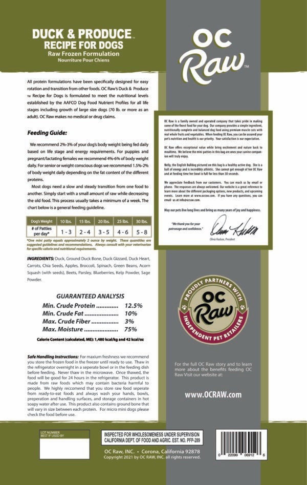 Frozen Raw Dog Food product image 6
