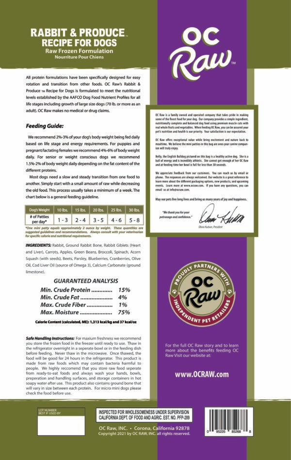 Frozen Raw Dog Food product image 8