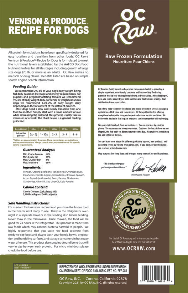 Frozen Raw Dog Food product image 9