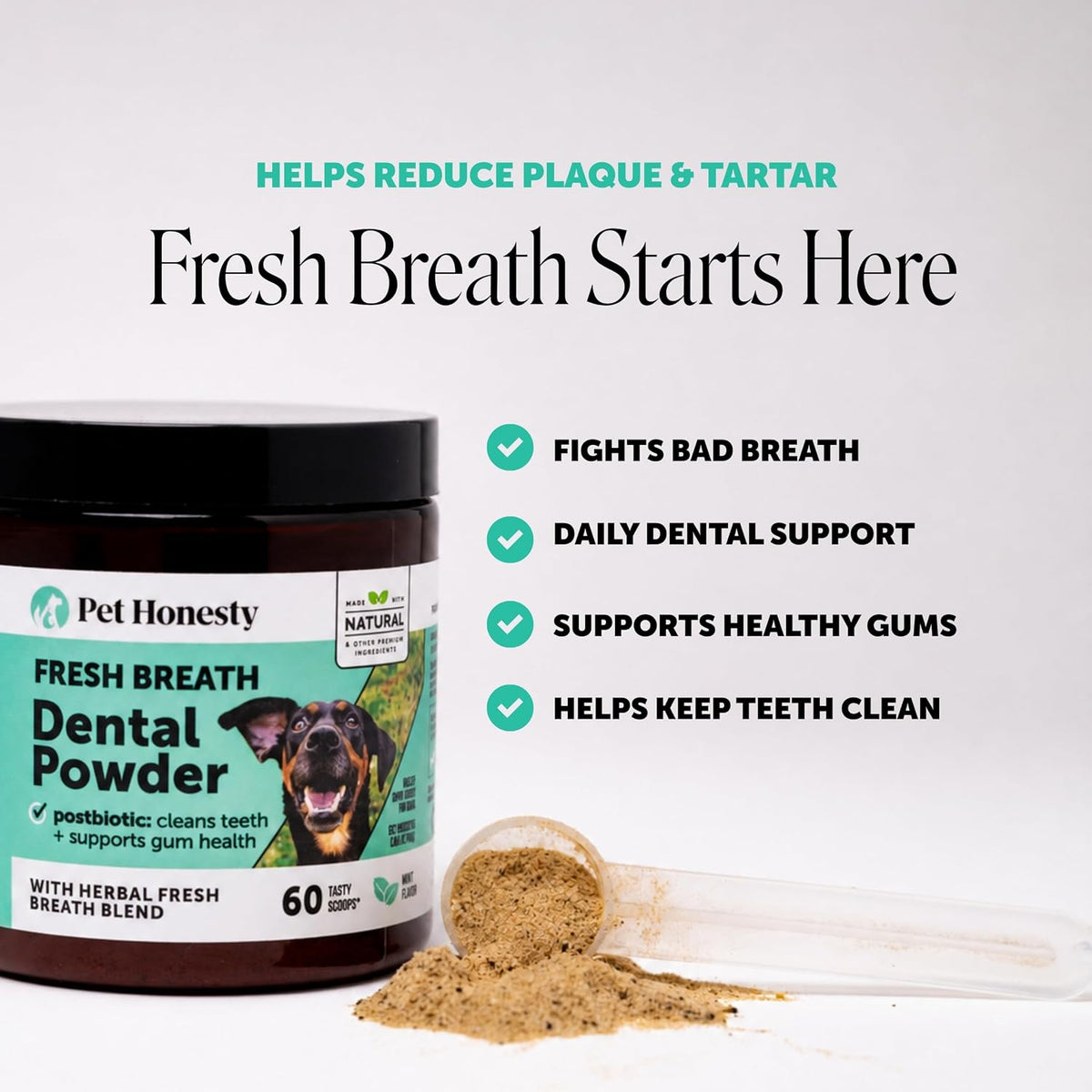 Fresh Breath Dental Powder for Dogs (60 servings) product image 3
