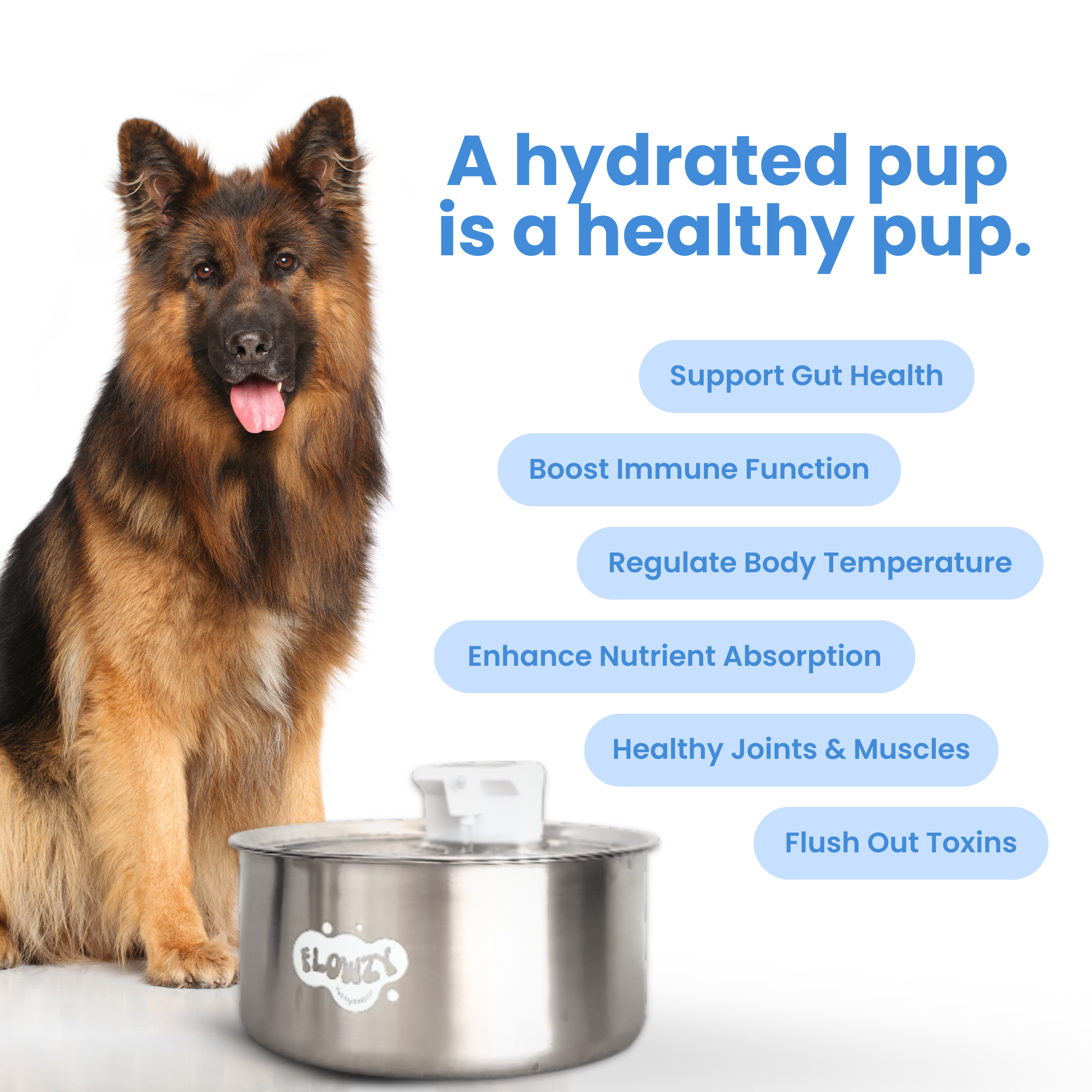 Rechargeable Outdoor Dog Water Fountain product image 4