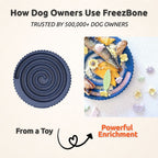 Refillable Swirl Dog Enrichment Toy product image 7