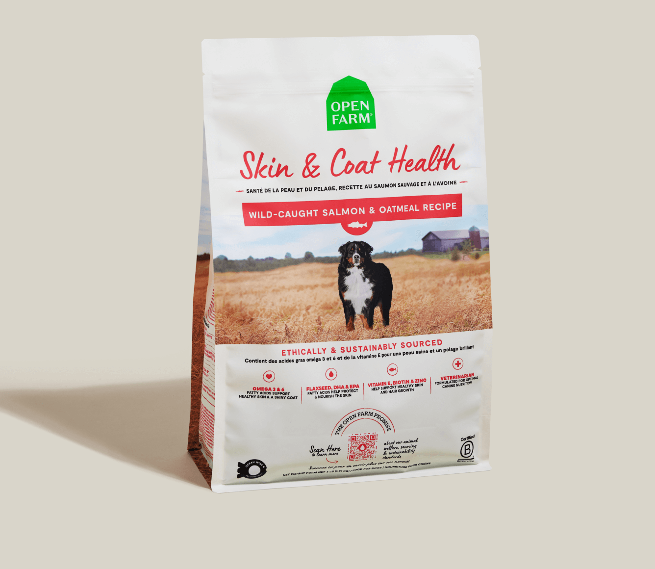 Salmon and Oatmeal Dry Dog Food product image 2
