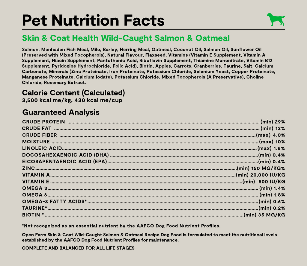 Salmon and Oatmeal Dry Dog Food product image 4