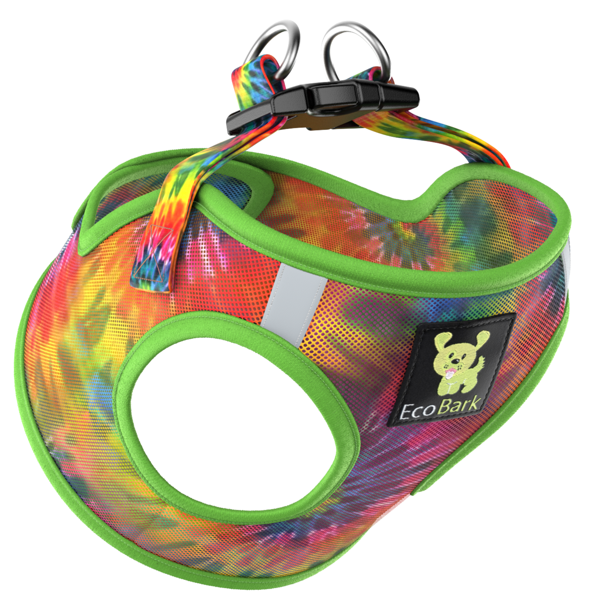 Tie-Dye Reflective Step-In Dog Harness product image 1