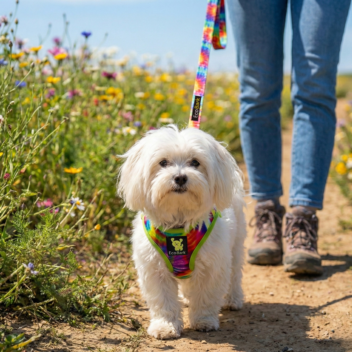 Tie-Dye Reflective Step-In Dog Harness product image 2