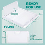 KindTail Pee PAWD® dog potty training pee pad holder on a clean surface, designed for easy training and clean-up.