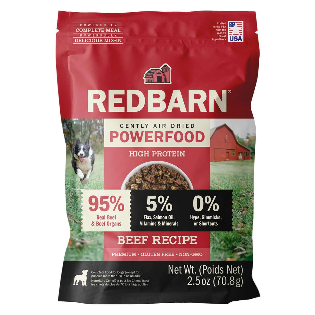 Air Dried Powerfood High Protein Beef Recipe - 2.5oz Bag
