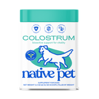 Native Pet Colostrum for Dogs - Product Render