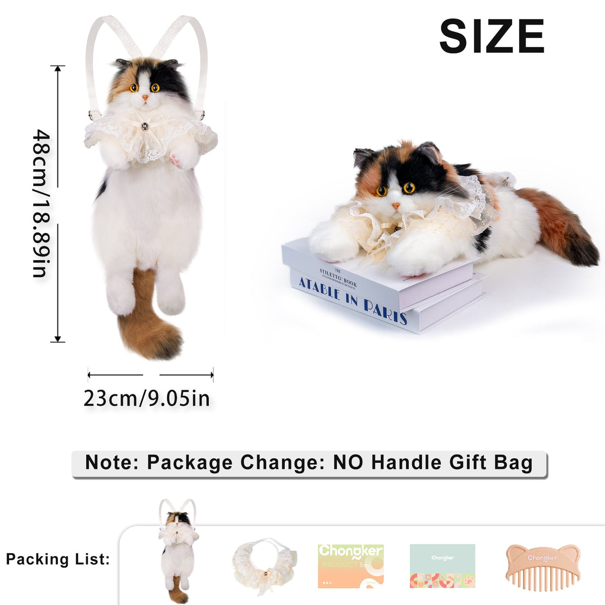 Calico Cat Backpack product image 2