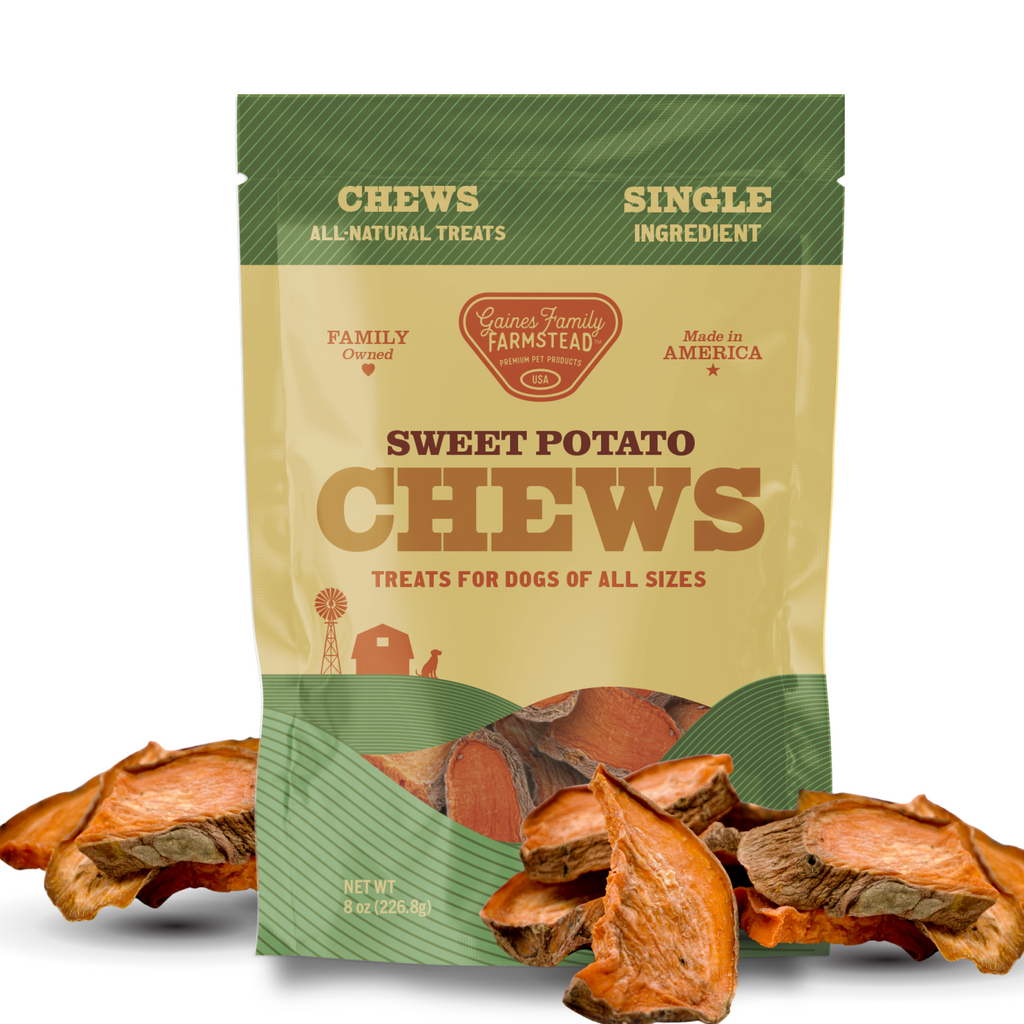 Sweet Potato Dog Chews 8 oz