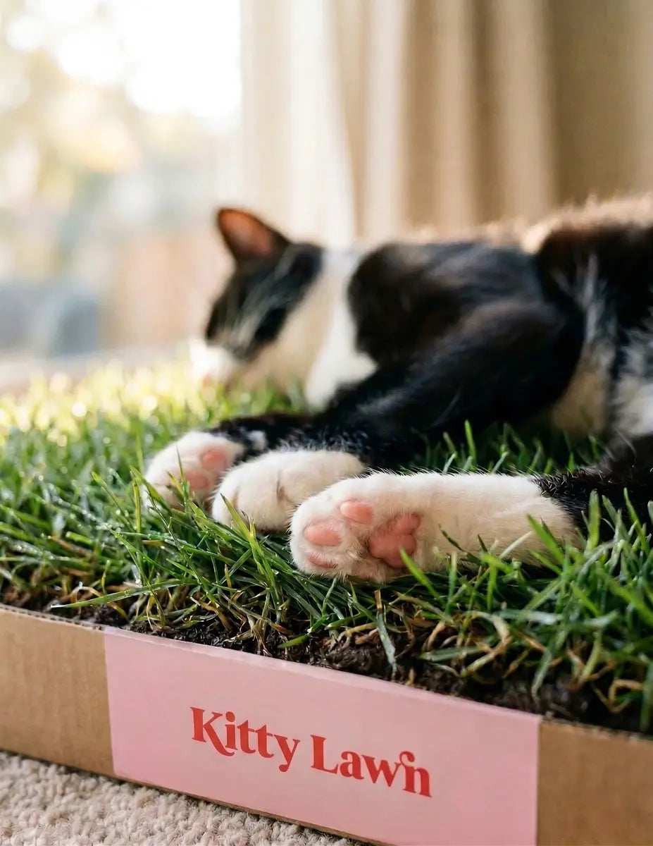 Natural Hydroponic Cat Grass Lounging Pad product image 4