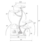 Floral Cat Tree product image 8