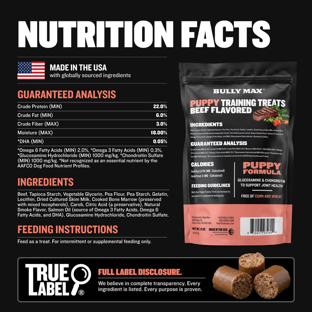 Soft Beef Puppy Training Treats product image 8