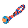 Pocket Bungee Ball Tug Toy Orange Pattern