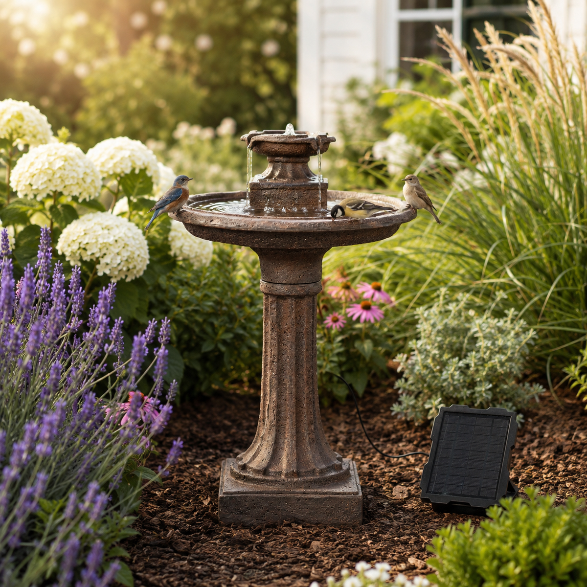 Solar Birdbath Fountain product image 2