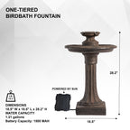 Solar Birdbath Fountain product image 6