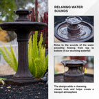 Solar Birdbath Fountain product image 10
