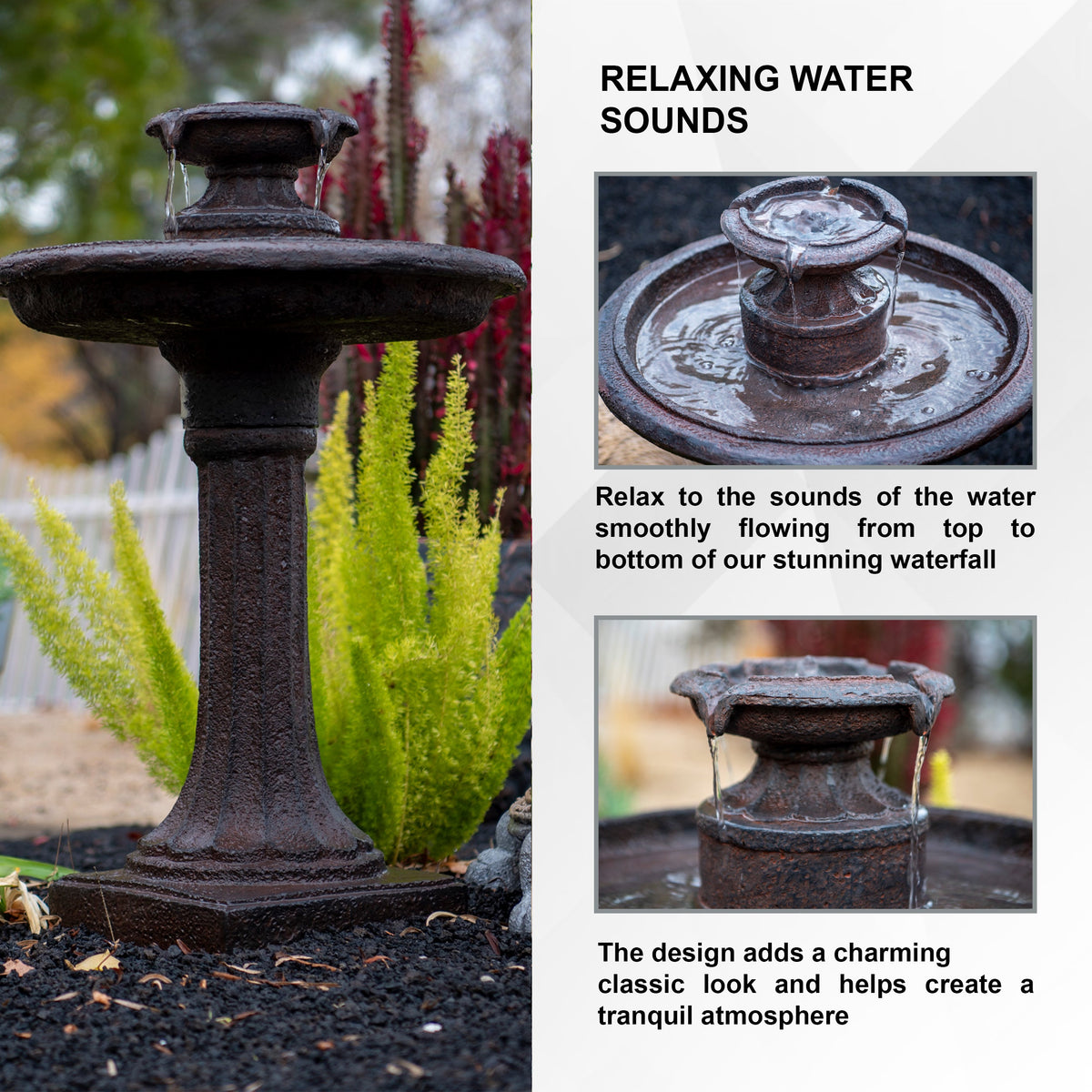 Solar Birdbath Fountain product image 10