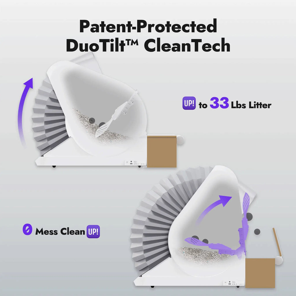Popur X5 pic08 patented tech and more litter less mess