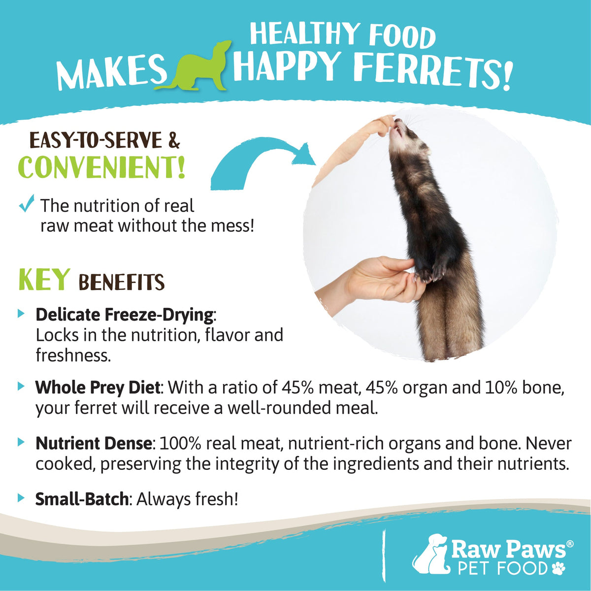 Freeze-Dried Ferret Food product image 2