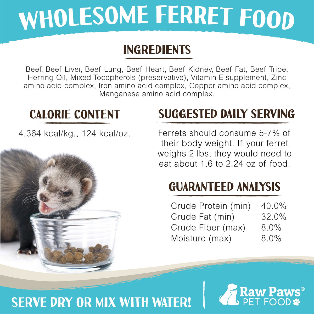 Freeze-Dried Ferret Food product image 5