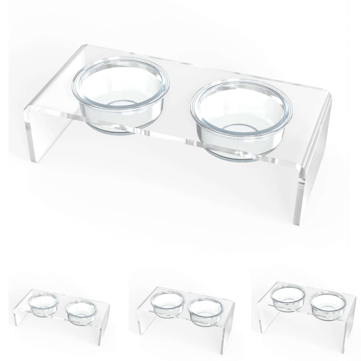Double Bowl Pet Feeder product image 1