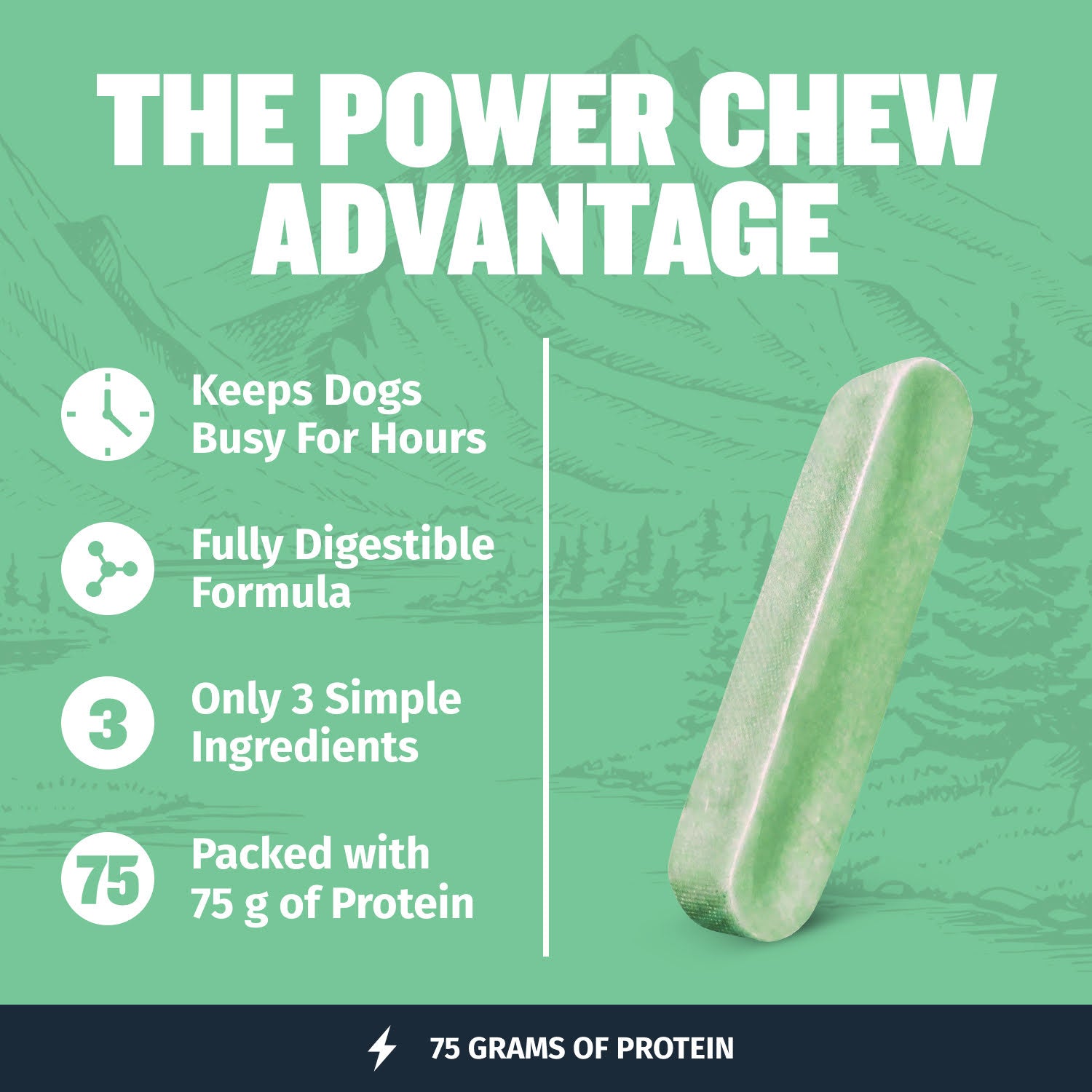 Mint Yak Milk Dog Chew product image 8