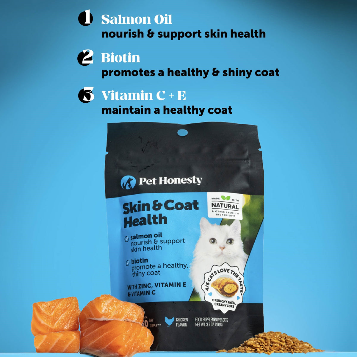 Cat Skin & Coat Supplement product image 2