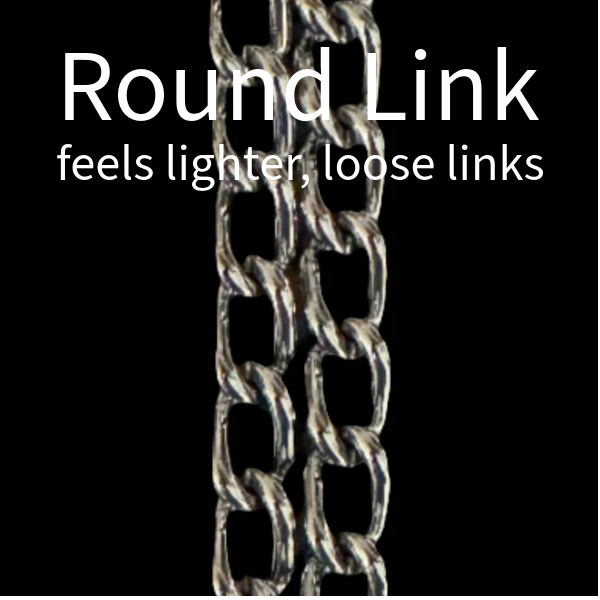 Chrome-Plated Chain Training Dog Collar product image 4