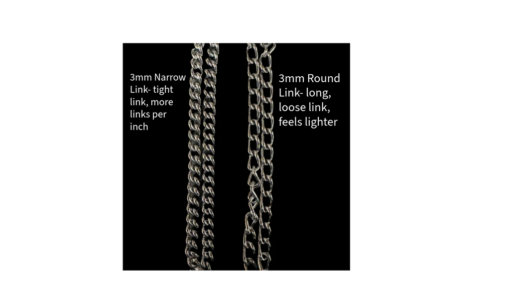 Chrome-Plated Chain Training Dog Collar product image 7