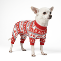 Winter Wonderland Stretch Dog Pajamas, S