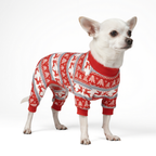 Winter Wonderland Stretch Dog Pajamas, S