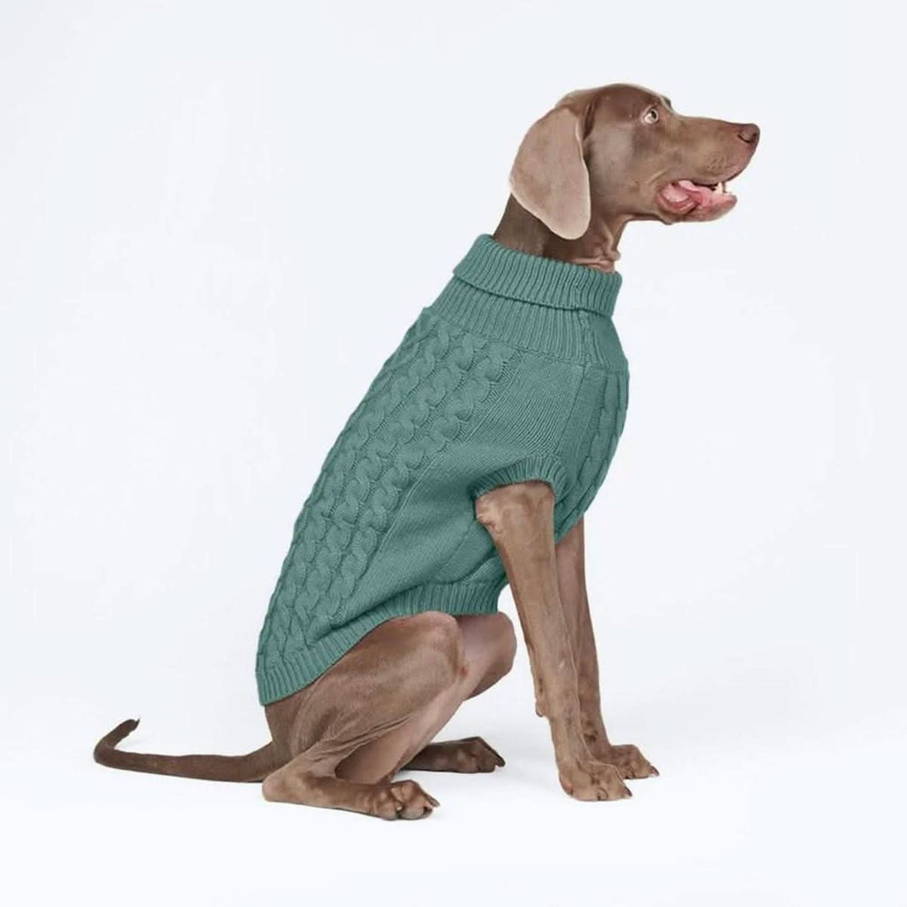 Cable Knit Dog Sweater product image 4