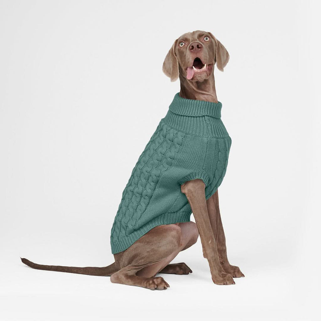Cable Knit Dog Sweater product image 5