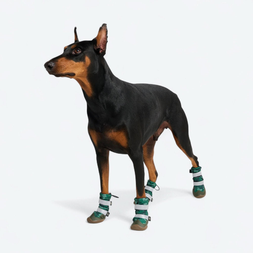 Green Camo Boots