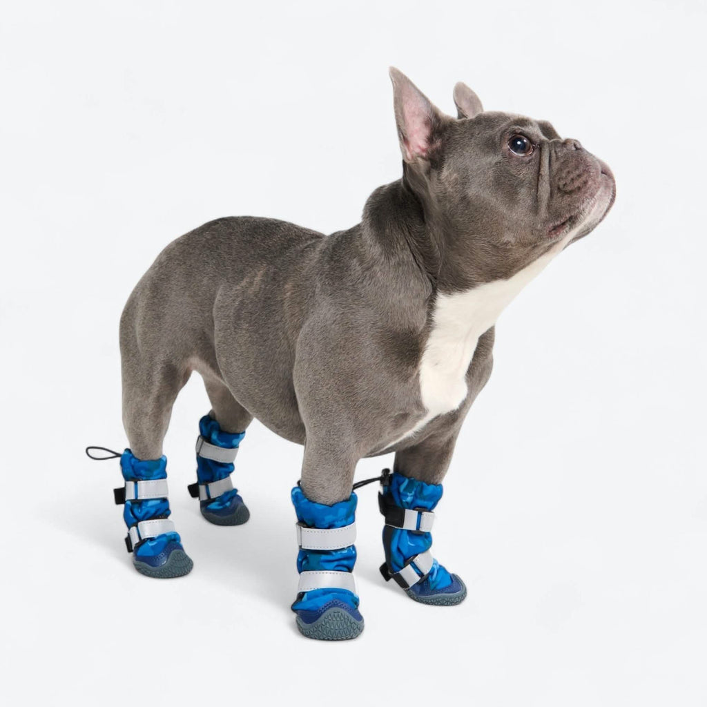 Blue Camo Boots