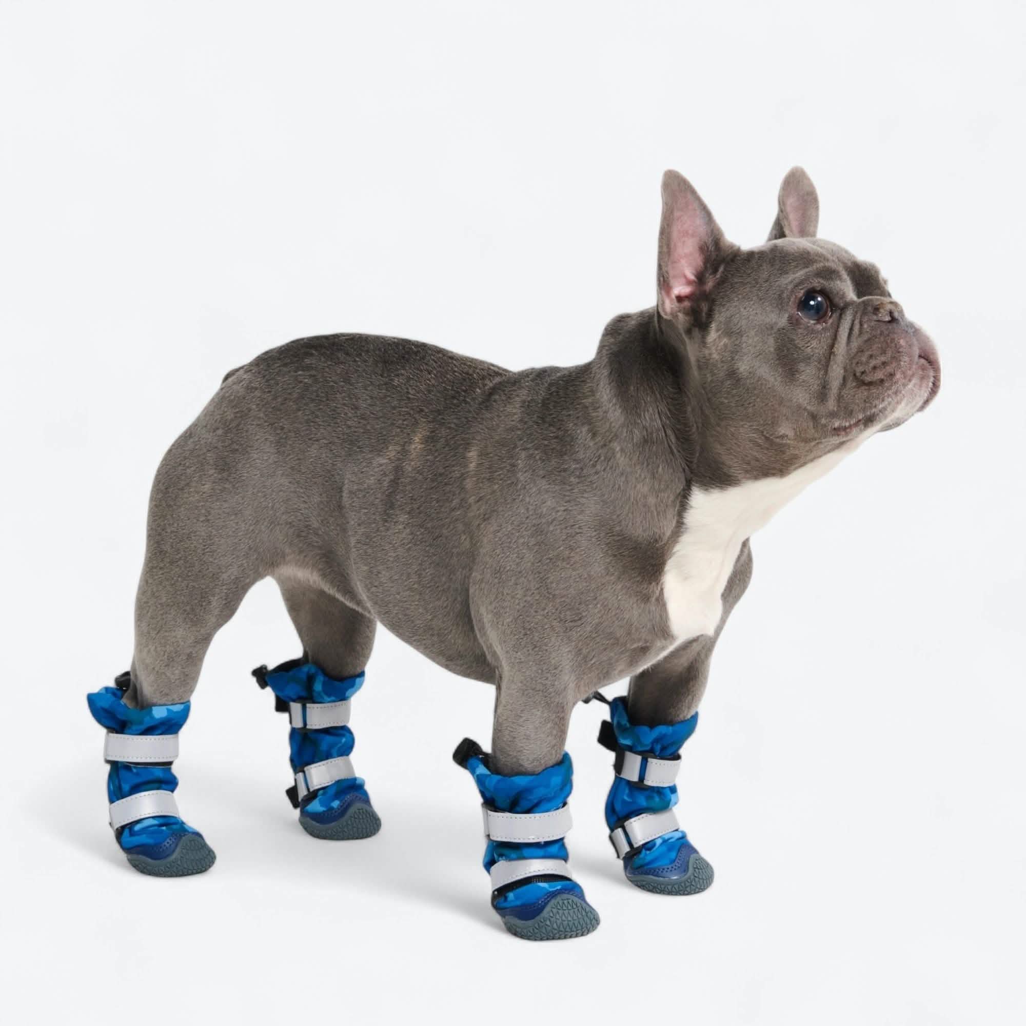 Blue Camo Boots