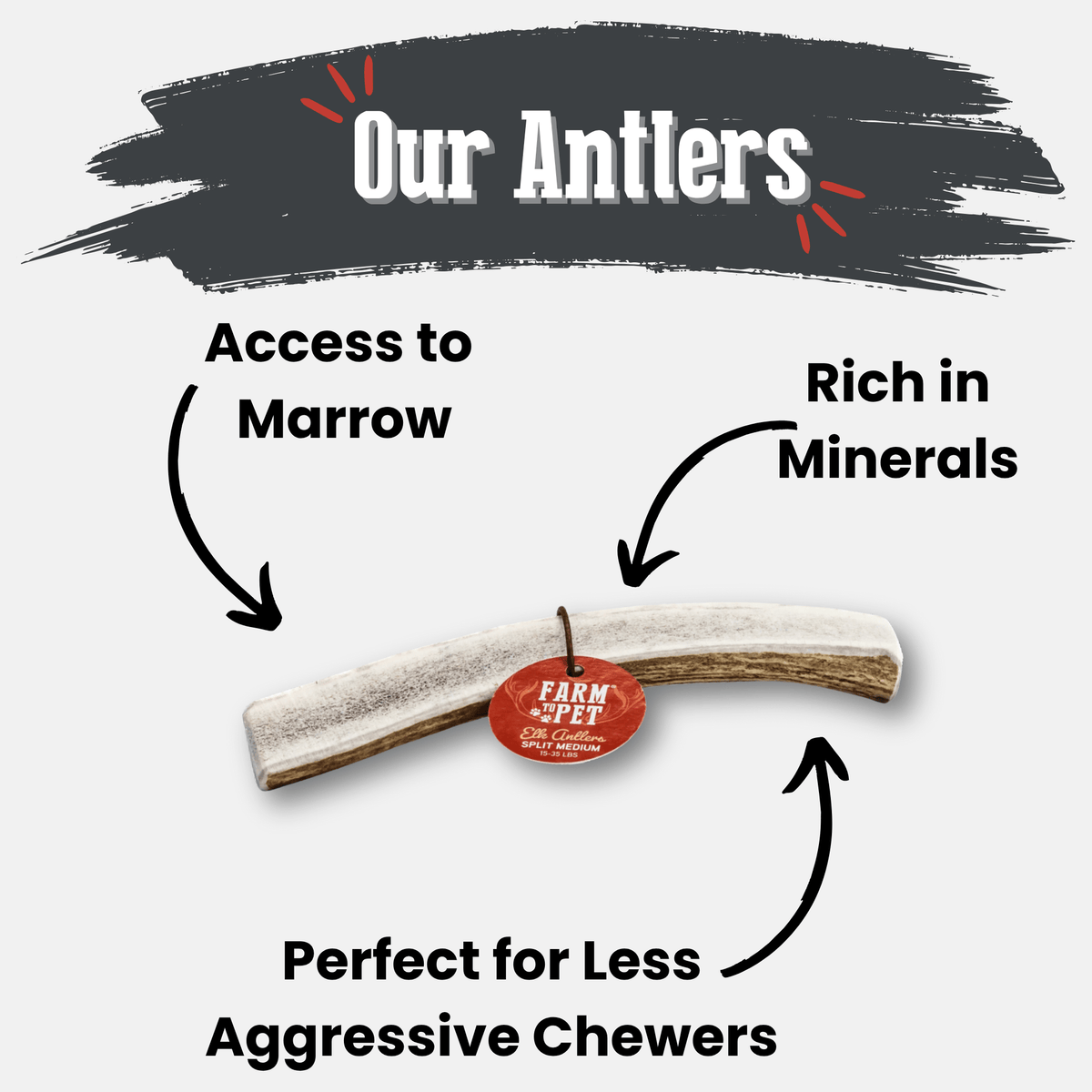 Elk Antler Dog Chew product image 17