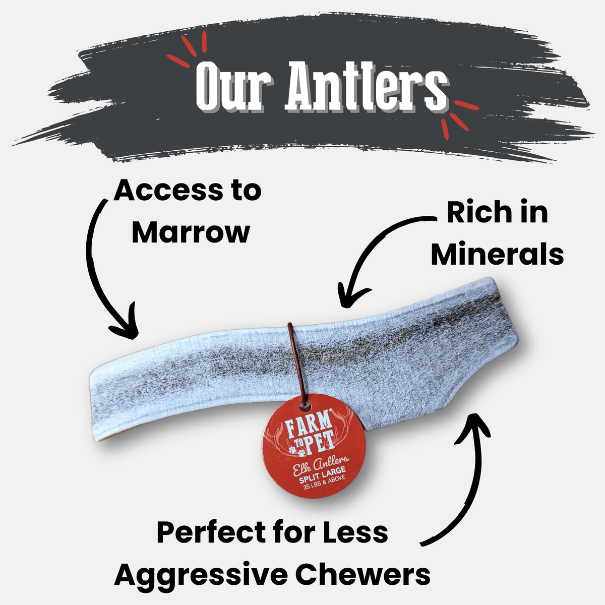 Elk Antler Dog Chew product image 29