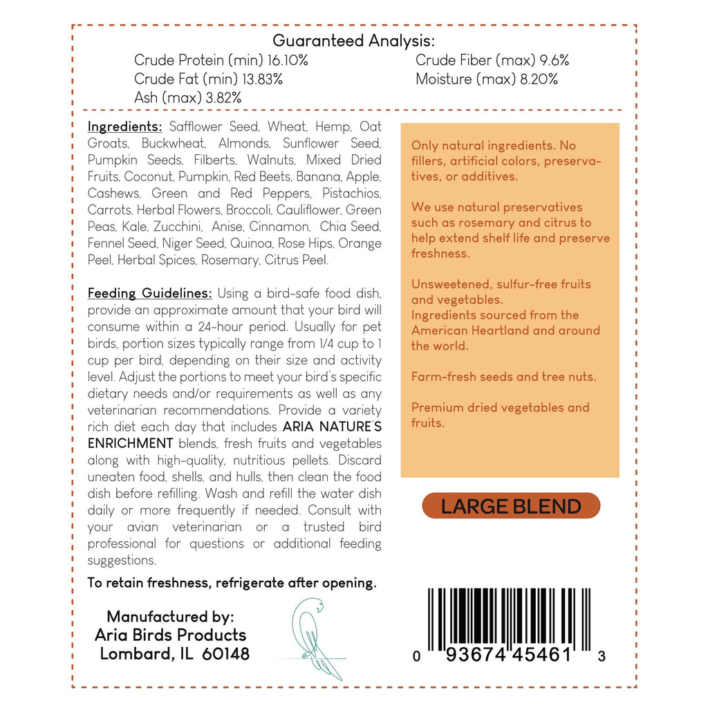 Large Parrot Seed Blend product image 3