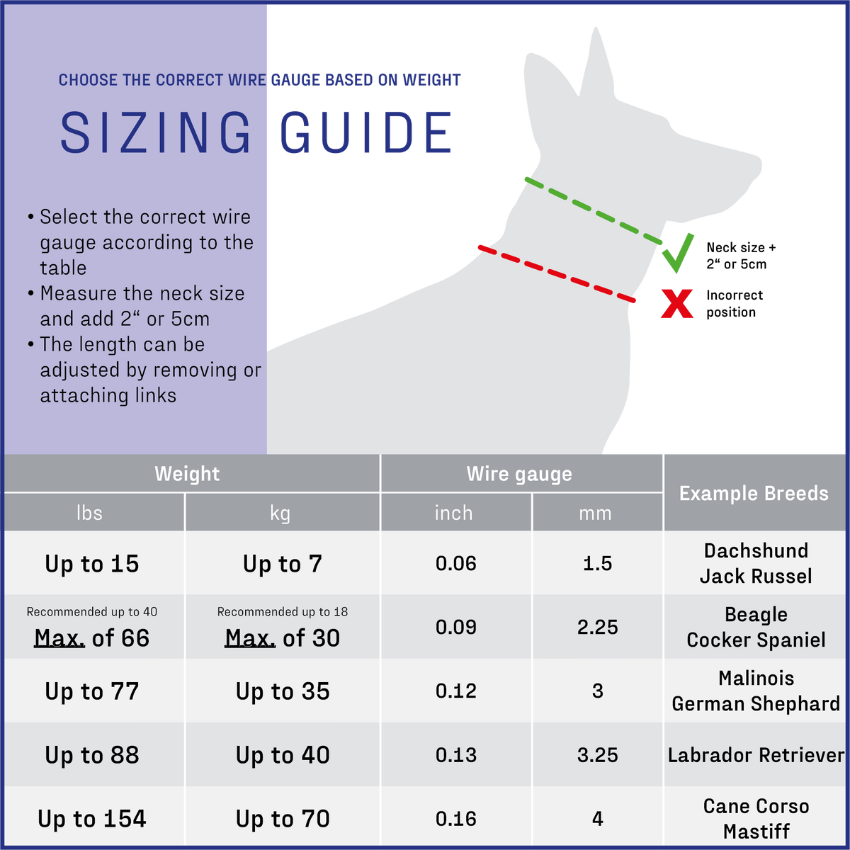 Stainless Steel Prong Dog Collar product image 2